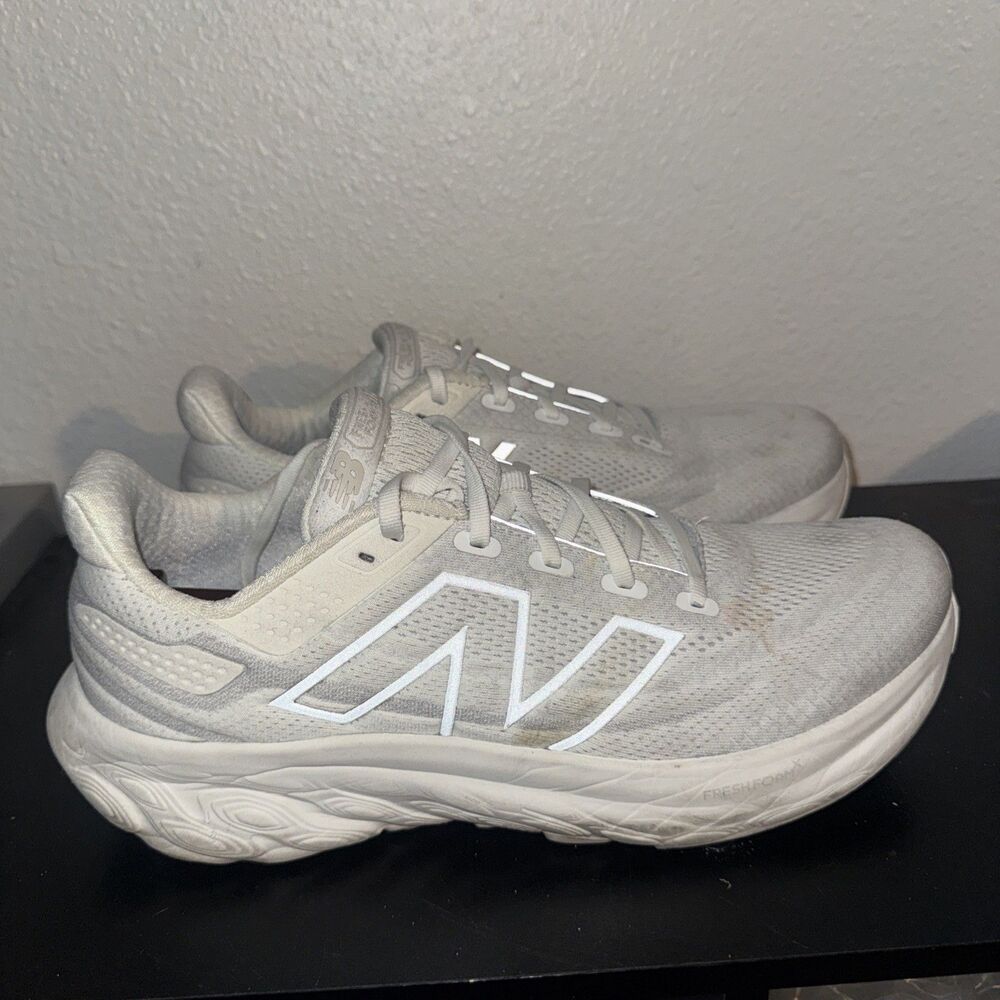 New Balance Fresh Foam X 1080v13 Mens 10.5 Shoes White Gray W1080W13